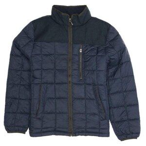 Rainforest Men's Navy Water Resistant Thermolite Insulated Jacket Small